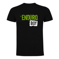 Camiseta ENDURO BOY hombre negra